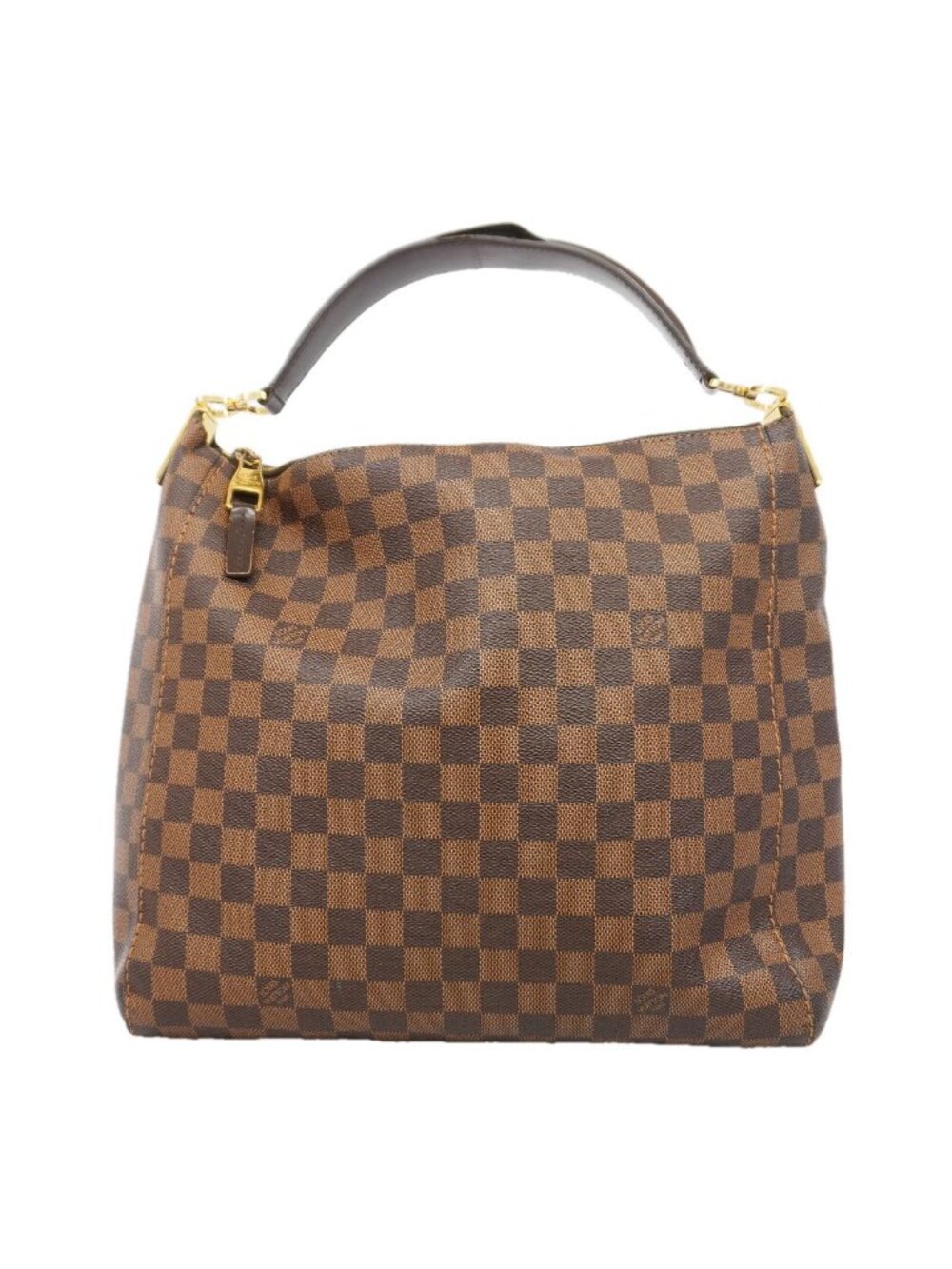 Louis Vuitton Shoulder Bag Damier Portobello PM Ebene